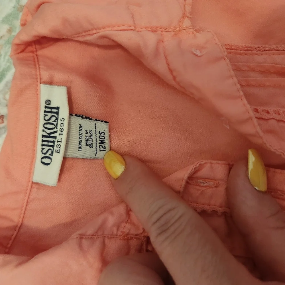 Oshkosh Peach Dress